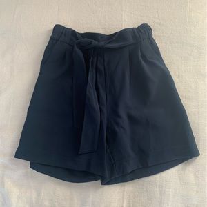 Navy Lululemon shorts
